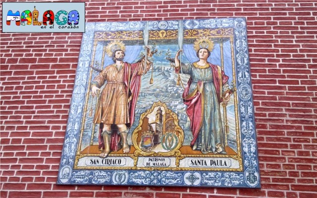 San Ciriaco y Santa Paula, Patronos de Málaga